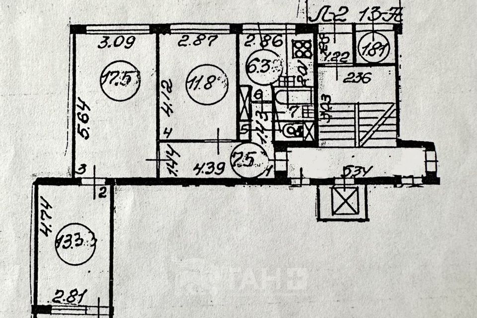 квартира г Санкт-Петербург ул Добровольцев 38 Красносельский район фото 2