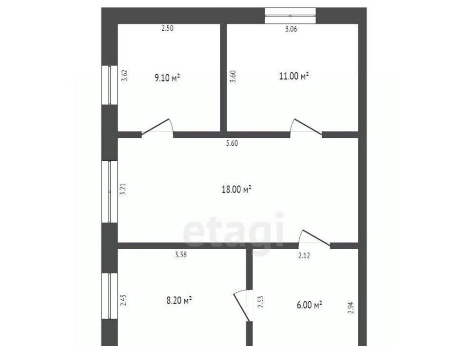 квартира г Нефтеюганск мкр 9-й 13 фото 19