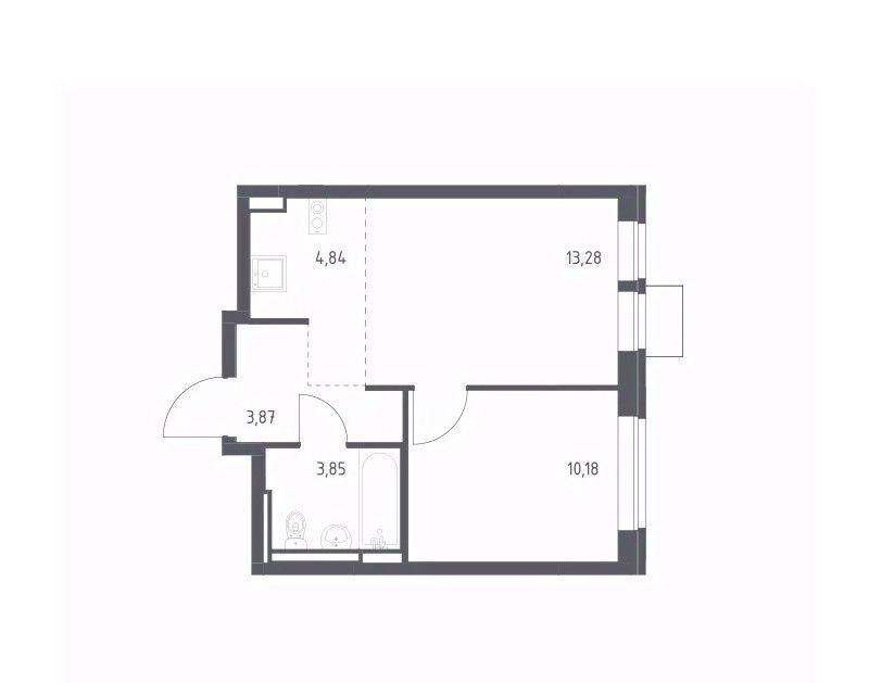 квартира г Видное Богдановский Лес жилой комплекс, 7. 2, Зябликово фото 1