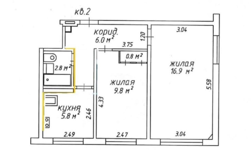 квартира р-н Углегорский п Шахтерск ул Мира 32 фото 1