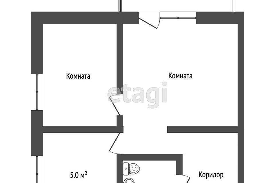 квартира р-н Альметьевский г Альметьевск ул Советская 209 фото 8