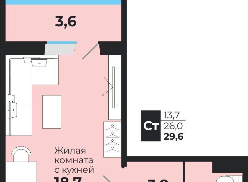 квартира г Новосибирск метро Площадь Гарина-Михайловского ул Шоссейная с 1, Новосибирский район, с. Криводановка фото 1