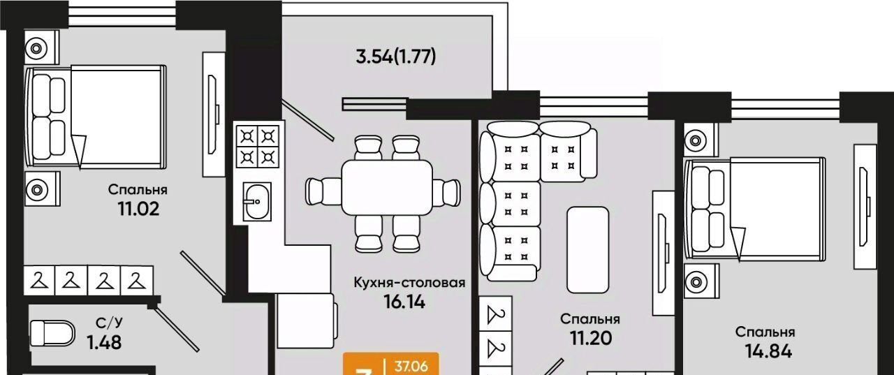 квартира г Батайск ул Комсомольская 131к/2 фото 1