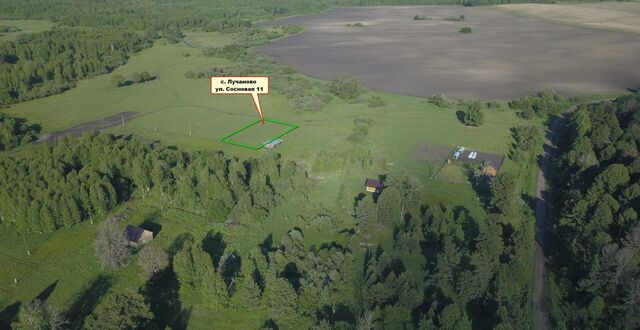 земля с Лучаново пер Сосновый 11 Богашёвское сельское поселение, Богашево фото