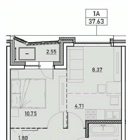 квартира г Иркутск р-н Ленинский Иркутск-2 Зенит жилой комплекс фото 1