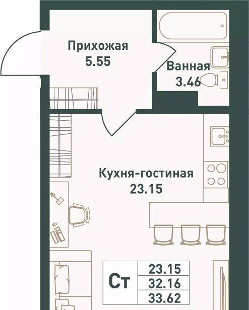 квартира р-н Всеволожский п им Свердлова мкр 1-й Рыбацкое фото 1