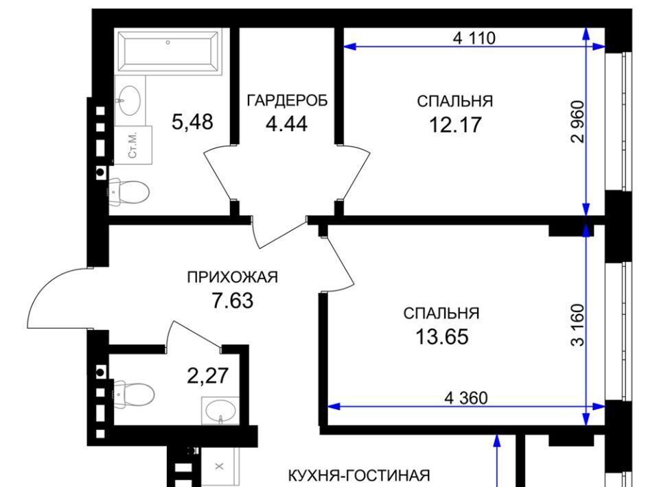 квартира р-н Гурьевский г Гурьевск ЖК «Включи» фото 1