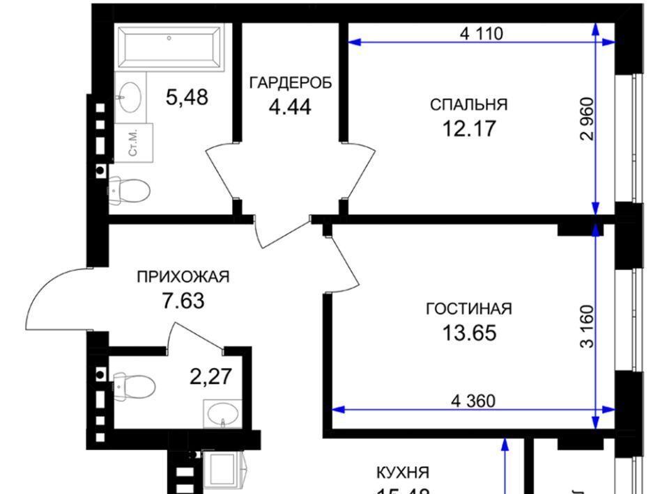 квартира р-н Гурьевский г Гурьевск ЖК «Включи» фото 1