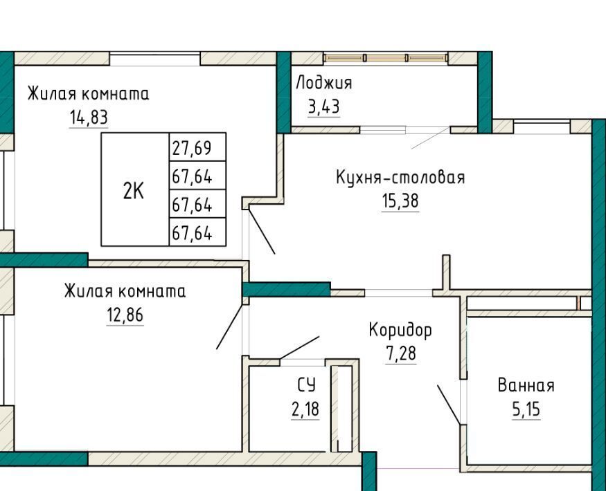 квартира г Екатеринбург Эльмаш ЖК Изумрудный Бор Проспект Космонавтов, жилрайон фото 1