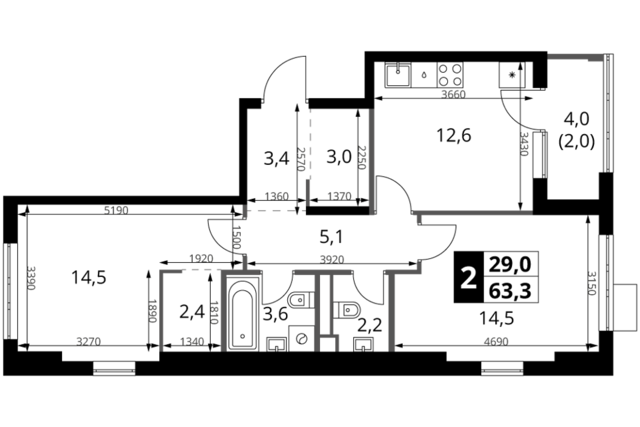 Новомосковский административный округ, жилой комплекс 1-й Ясеневский, к 1 фото