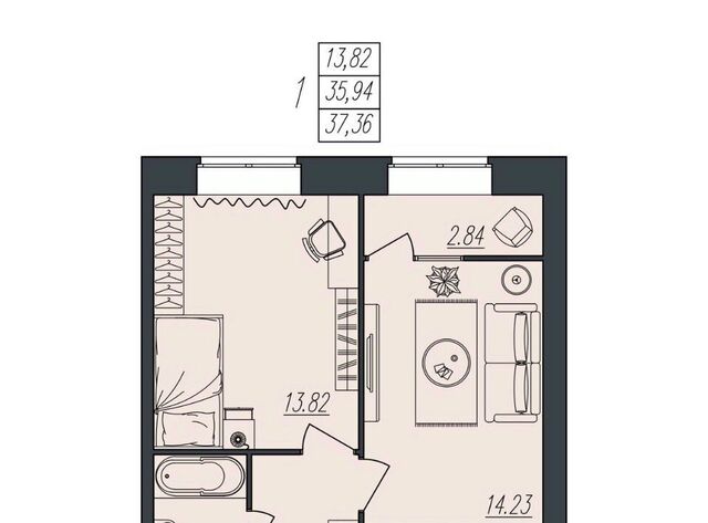 квартира г Волгоград р-н Тракторозаводский ул им. Атласова 12 фото