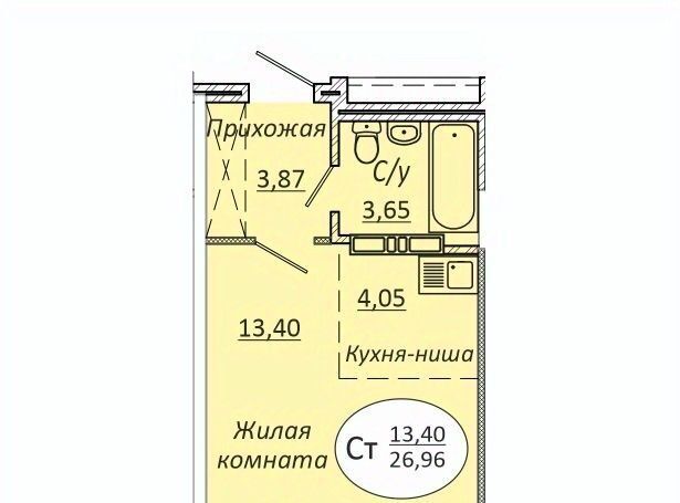 квартира г Новосибирск Золотая Нива ул 2-я Воинская 51 фото 1