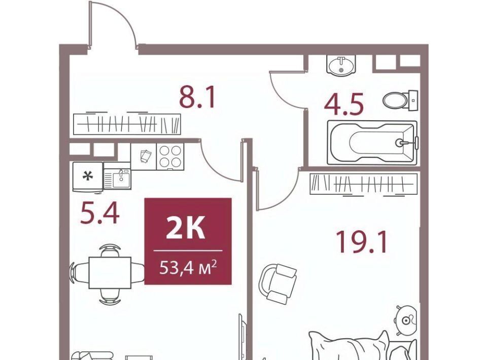 квартира г Москва метро Раменки пр-кт Мичуринский 30б фото 1