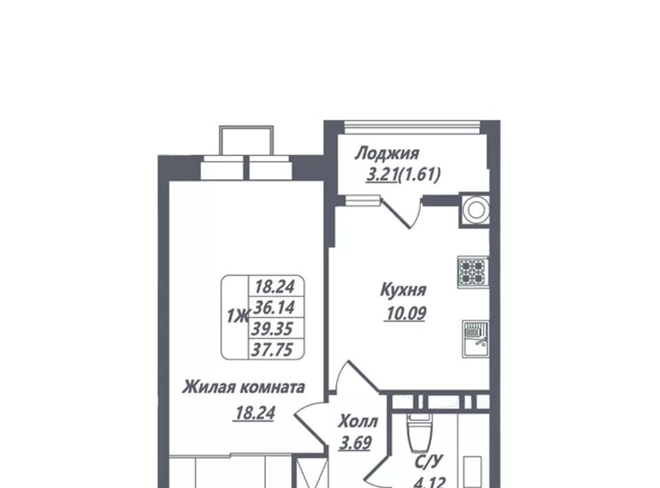 квартира г Ессентуки ЖК Озеро фото 2