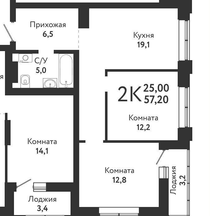 квартира г Новосибирск р-н Первомайский ул Радиостанция N2 з/у 22 фото 5