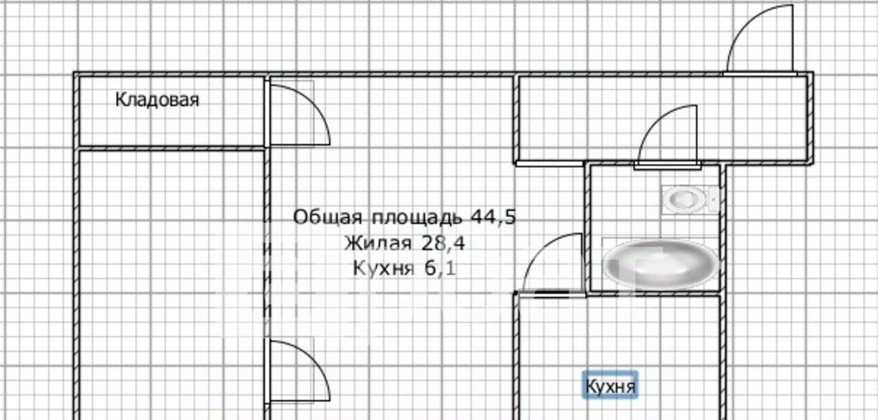 квартира г Иваново р-н Октябрьский ул Дунаева 42 фото 3