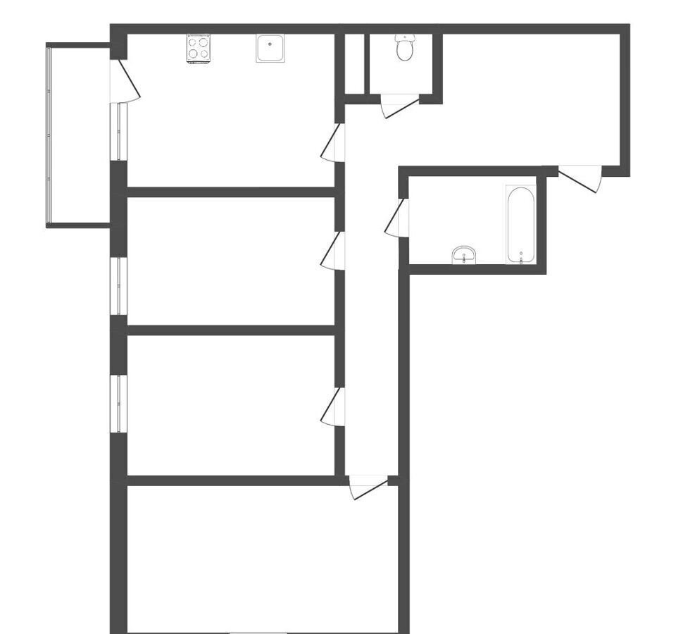 квартира г Тюмень р-н Калининский ул Таврическая 9к/2 фото 23