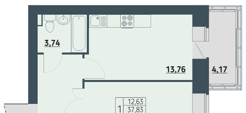 квартира г Красноярск р-н Советский ул Светлова 12 фото 1