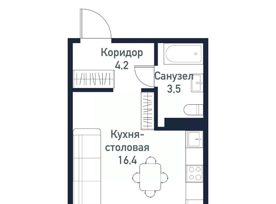 квартира р-н Сосновский п Западный р-н мкр Притяжение Кременкульское с/пос, 7-й кв-л фото 1