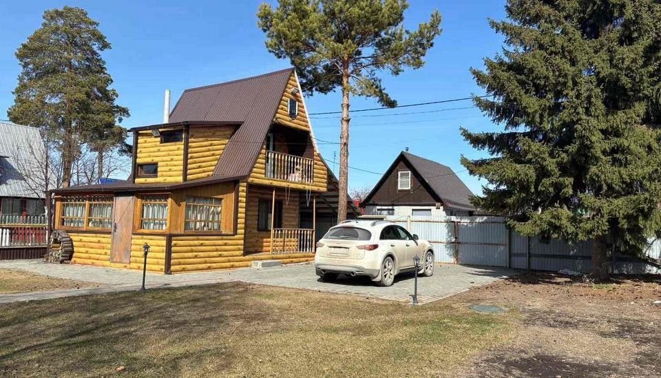 дом городской округ Тюмень, садоводческое некоммерческое товарищество Сосенка фото 1