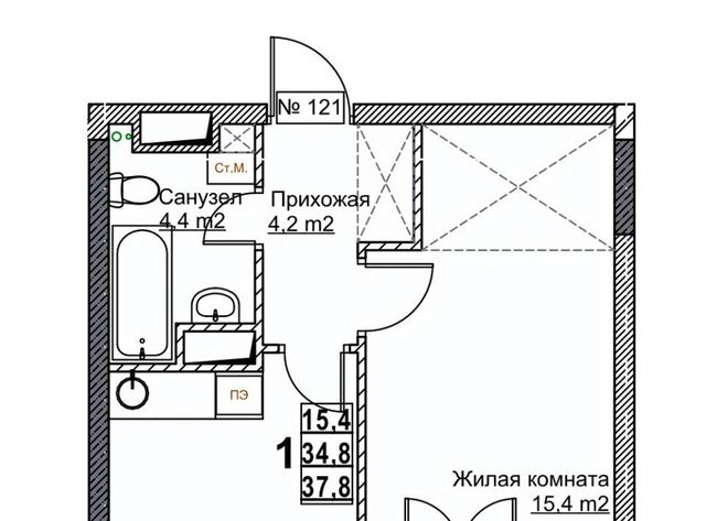 Стрелка Мещерское Озеро жилрайон, 1-й мкр фото