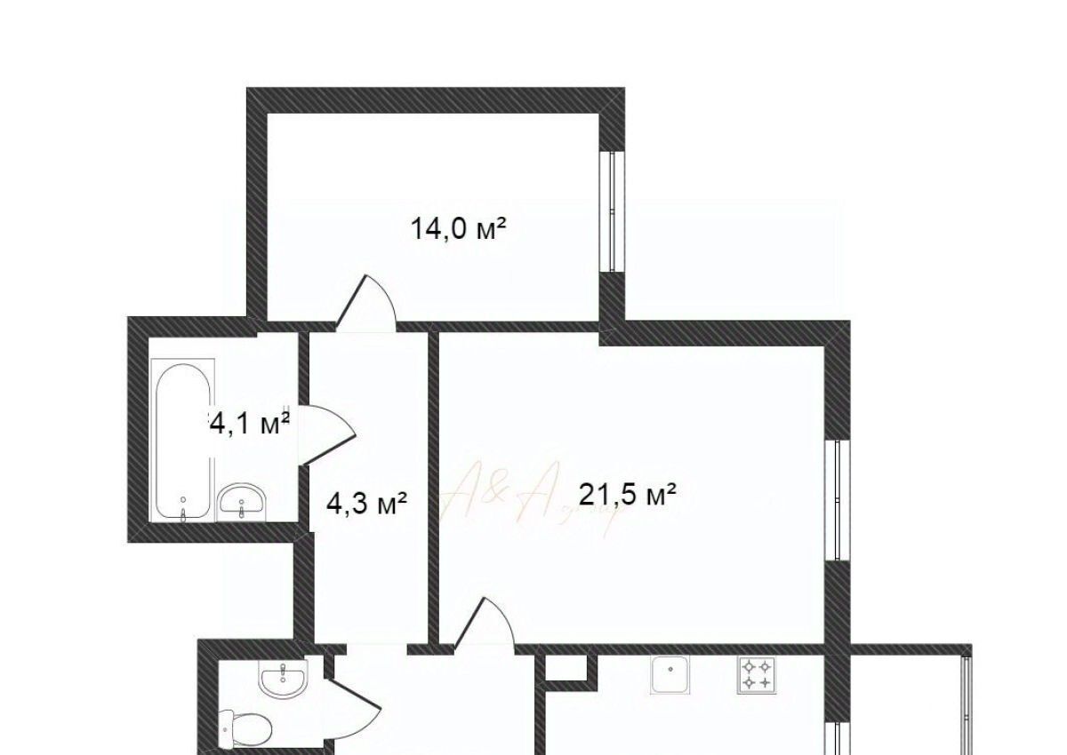 квартира г Новый Уренгой мкр Оптимистов 3/2 фото 12