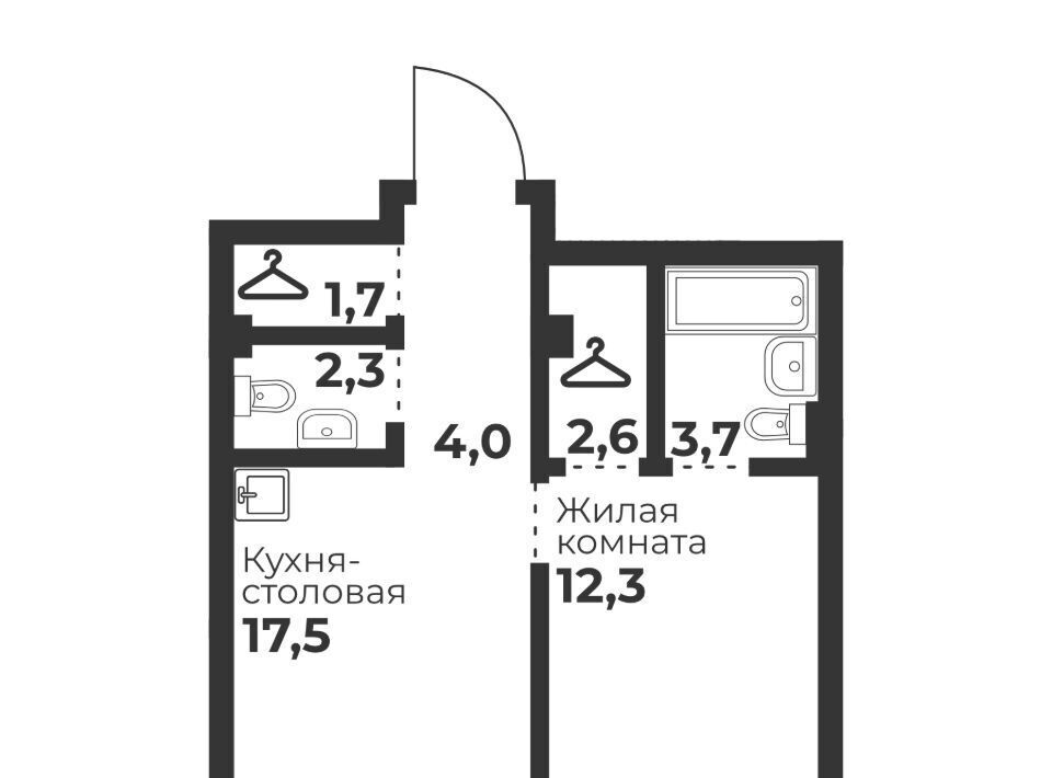 квартира г Челябинск п Бабушкина р-н Калининский фото 1