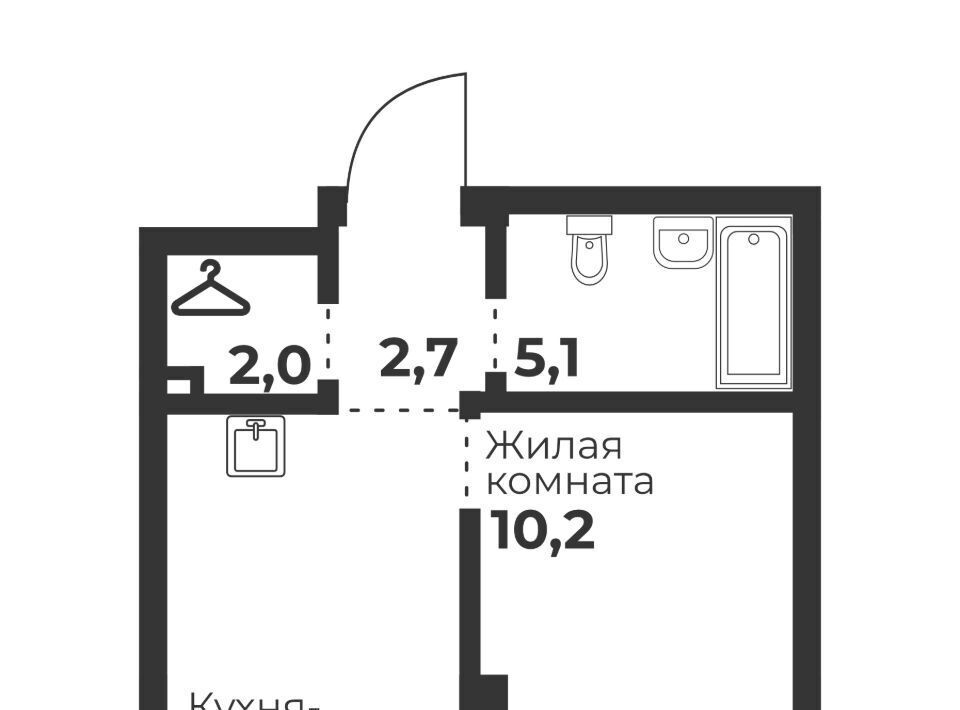 квартира г Челябинск п Бабушкина р-н Калининский фото 1