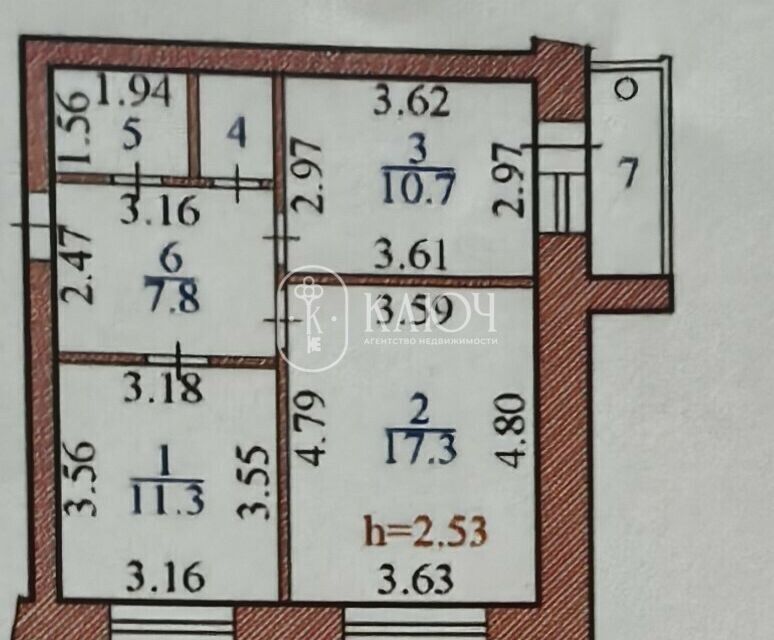 квартира г Чебоксары ул Розы Люксембург 8к/1 городской округ Чебоксары фото 4