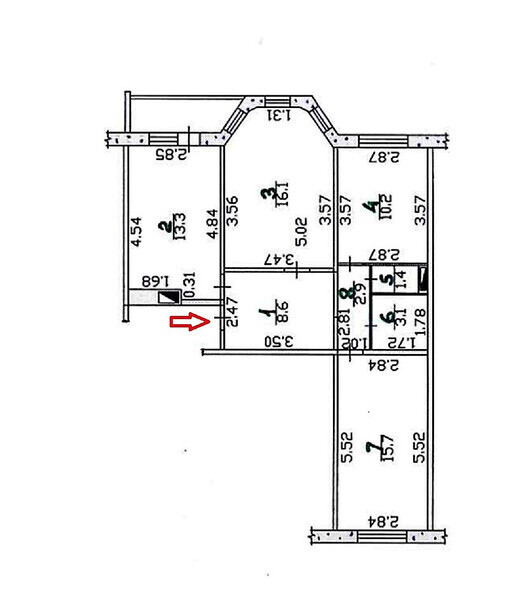 квартира г Орел р-н Заводской ул Орелстроевская 11а фото 1