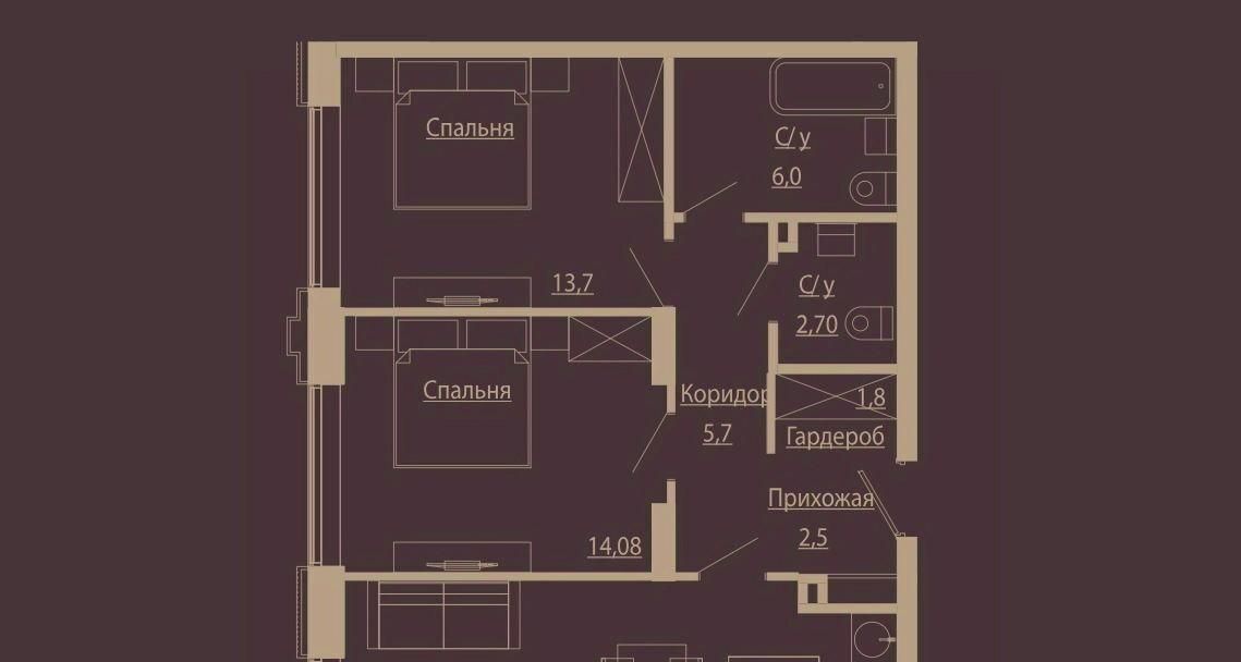 квартира г Новосибирск р-н Центральный ул Чаплыгина 54 фото 1