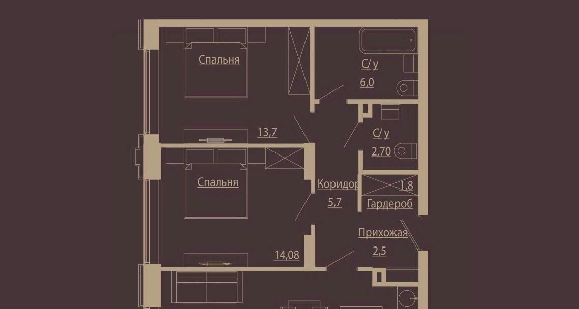 квартира г Новосибирск р-н Центральный ул Чаплыгина 54 фото 1