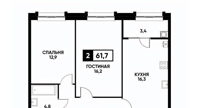 р-н Промышленный ул Андрея Голуба 14к/1 фото