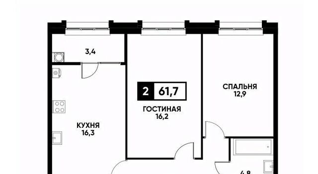 р-н Промышленный ул Андрея Голуба 14к/1 фото