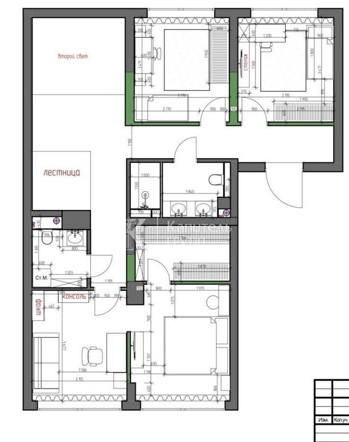 квартира г Тюмень р-н Центральный ул Газовиков 44 фото 30