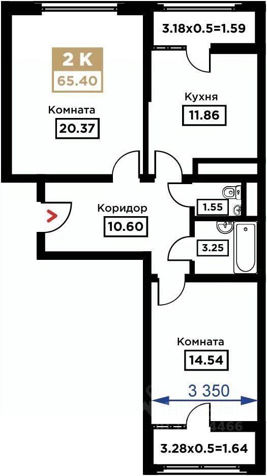 квартира г Краснодар ул Школьная фото 1