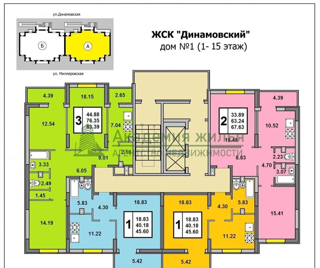 квартира г Саратов р-н Заводской ул Миллеровская блок-секция 2 фото 1