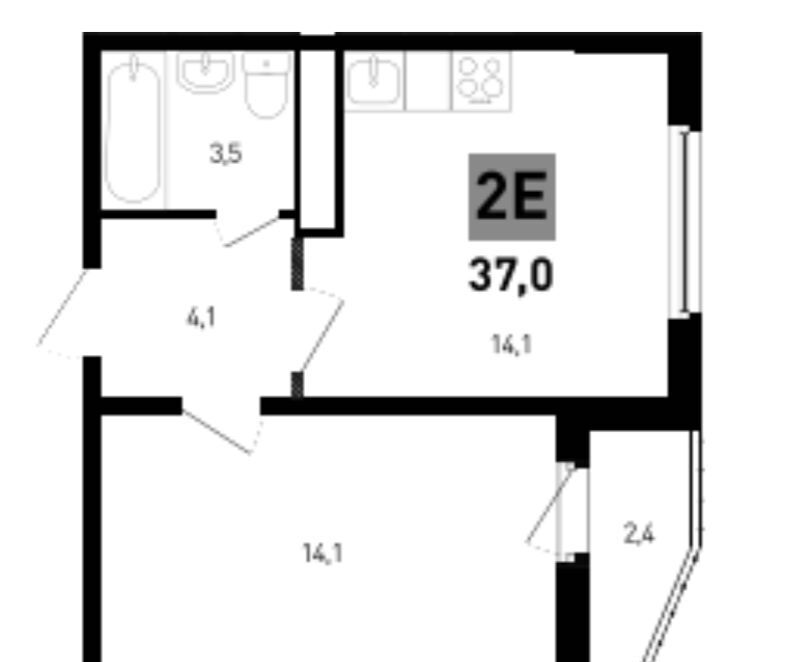 квартира г Ростов-на-Дону р-н Советский ул Ткачева 2 корп. 8-10 фото 1