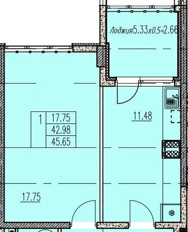 квартира р-н Туапсинский с Агой ул Тепличная 4к/2 Черноморье садовое товарищество фото 1