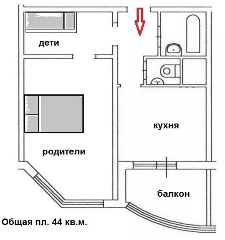 квартира г Москва метро Пражская ул Красного Маяка 15 Московская область фото 15