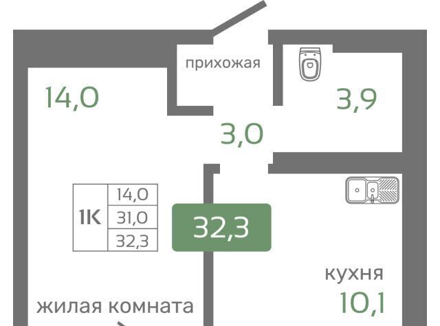 квартира г Красноярск р-н Октябрьский ул Норильская с 2 фото 1