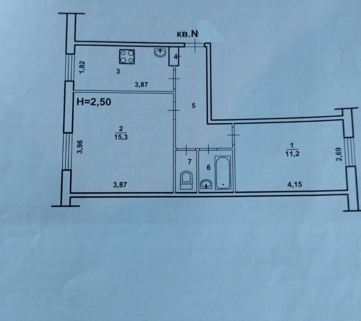 квартира г Волжский ул Машиностроителей 37 городской округ Волжский фото 2