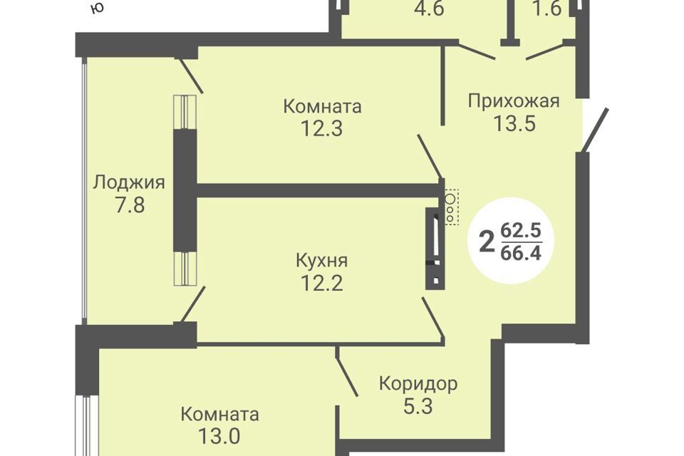 квартира г Новосибирск ул Петухова 168с городской округ Новосибирск фото 2