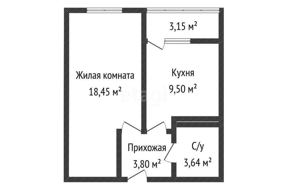 квартира г Краснодар ул Заполярная 39к/9 муниципальное образование Краснодар фото 1