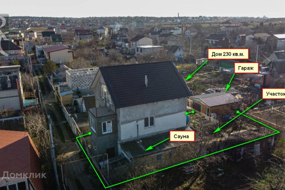 дом г Севастополь Гагаринский муниципальный округ, садоводческое товарищество Херсонес, 22 фото 2