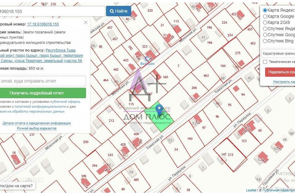 земля г Кызыл городской округ Кызыл, садоводческое некоммерческое товарищество № 6 фото 1