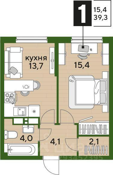 квартира г Краснодар ул Западный Обход фото 2