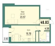 квартира г Калуга ул Московская 311к/7 городской округ Калуга фото 1