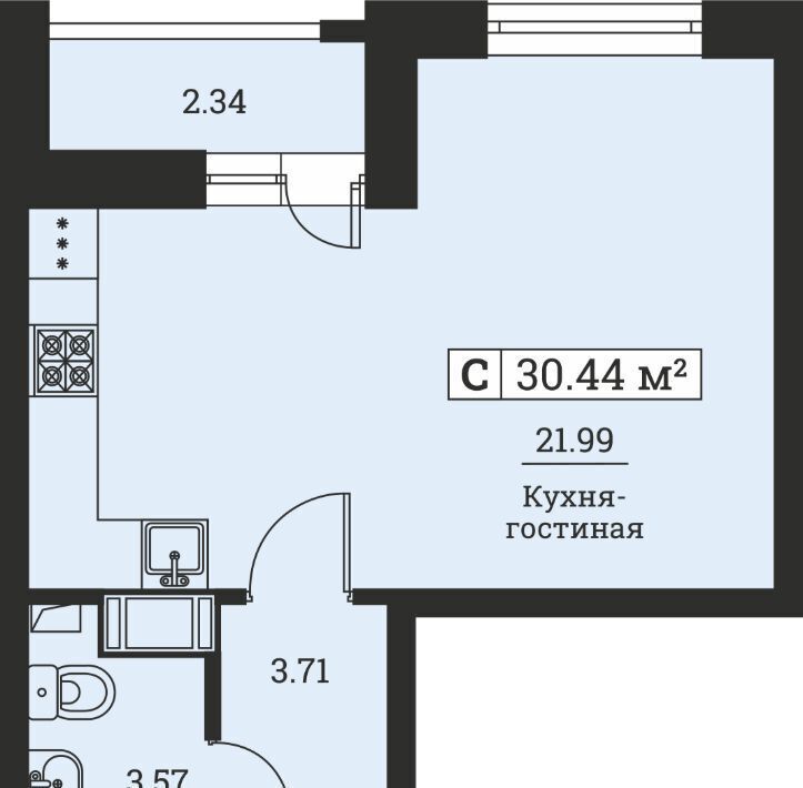 квартира р-н Всеволожский г Мурино ул Екатерининская 19 Девяткино фото 1