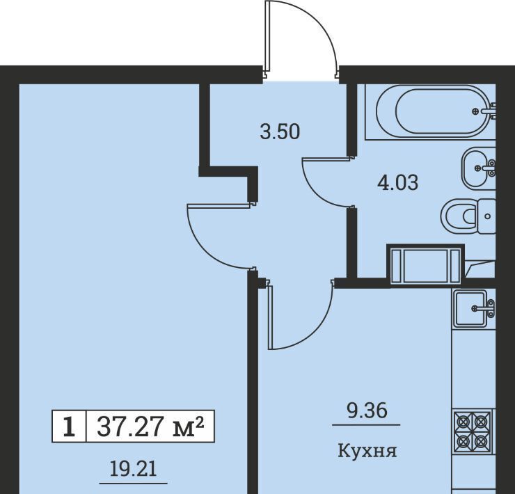 квартира р-н Всеволожский г Мурино ул Екатерининская 19 Девяткино фото 1